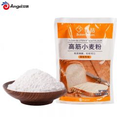 百钻高筋小麦粉500g家庭装 高筋面粉面包粉 家用烘焙吐司披萨原材料 1袋