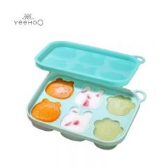 英氏（YEEHOO） C40B动物冰格盒绿色+浅绿盖