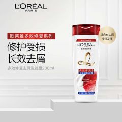 欧莱雅（LOREAL）多效修复去屑洗发露200ml（新老包装随机发货）