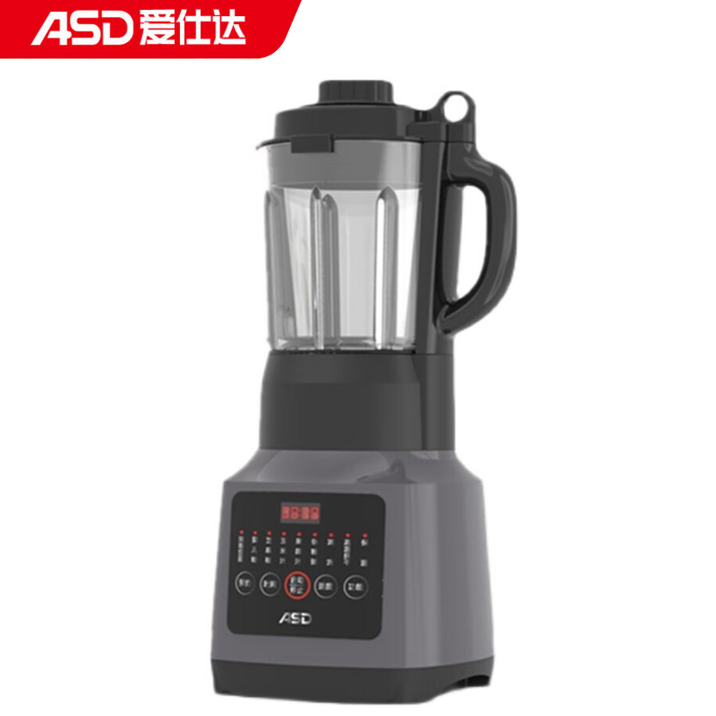 爱仕达（ASD） 破壁机全自动料理多功能豆浆榨汁机预约保温 AJ-L80E618