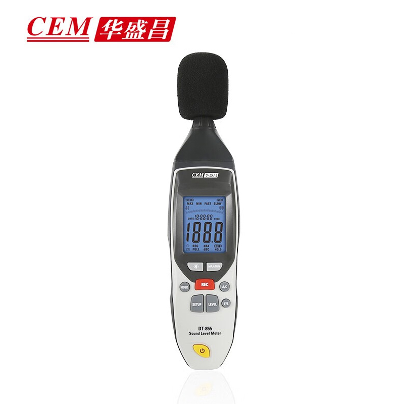 华盛昌（CEM） DT-855数字噪音计分贝仪 高精度分贝仪 手持式噪声