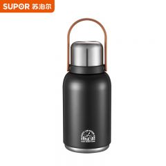 苏泊尔（SUPOR） KCV13AC10保温杯大容量男女户外露营便携茶杯316不锈钢手提水杯子1.3L