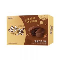 康师傅 妙芙法式蛋糕 巧克力味200g*12 点心营养早餐代餐办公室休闲零食小吃
