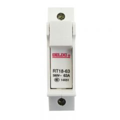 德力西电气（DELIXI ELECTRIC）圆筒形帽熔断器 底座；RT18-63 座