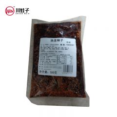 川娃子 油泼辣子500g 商用装餐饮批发辣椒油 熟油辣椒 油辣子
