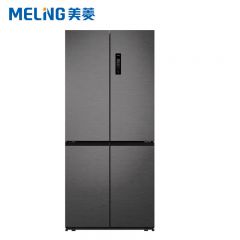 美菱（MeiLing）BCD-502WP9CJC十字四开门双开门冰箱超薄底部散热嵌入式家用客厅厨房净味节能大容量冰箱星爵灰502升
