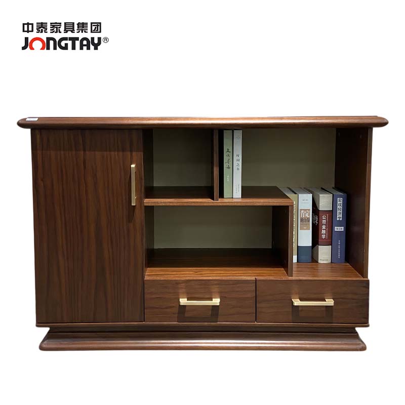 中泰（jongtay） J-YC-C12新中式禅意茶水柜会议室办公室客厅茶水柜储物柜资料柜1200W×400D×800H