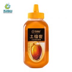 五台山 天然蜜源家庭装营养滋补食品冲饮烘焙食材佐餐辅食蘸酱 土蜂蜜1000g/瓶
