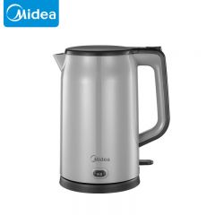 美的（Midea） 电水壶双层壶身1.7升防烫316母婴级不锈钢无缝内胆一键55度MK-HP1706
