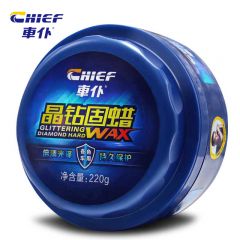 車仆（CHIEF） 晶钻固蜡汽车通用蜡漆面养护蜡划痕修复车蜡上光增亮保养抛光蜡晶钻固蜡220G