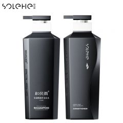 和风雨（Hefengyu） 净痘止痒木质香除螨沐浴露洗发水套装500ml+500ml 止痒留香沐浴滋润控油
