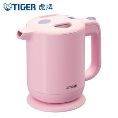虎牌(TIGER) 电热水瓶壶智能速热开水烧水瓶不烫手电水壶PFY-A10C 1.0L 粉色P