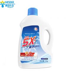 美舒洁 活性酶5X香氛洗衣液2kg除菌率99%长效除螨