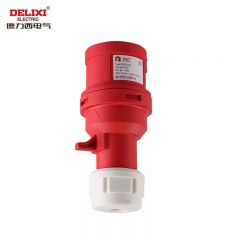 德力西电气 工业用插头 DEP2-014 16A4芯415V /个