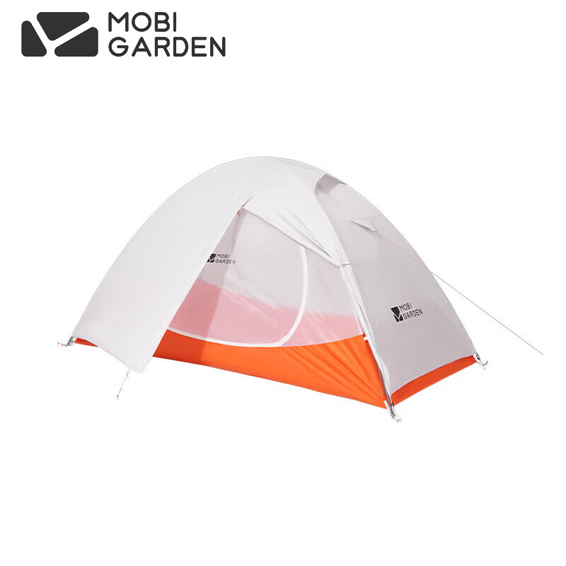 牧高笛（MOBIGARDEN） NX23561017冷山UL1户外轻量露营超轻徒步野营帐篷单人帐篷月光白