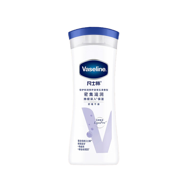 凡士林（Vaseline） 特润修护清香润肤露100ml锁住水分保湿滋润
