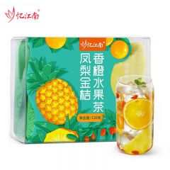 忆江南 切片水果茶金桔香橙凤梨葡萄干枸杞泡水喝女生下午冷泡茶 水果茶120g