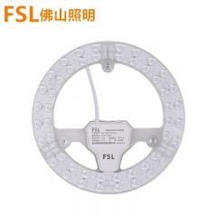 佛山照明（FSL）LED吸顶灯灯芯 改造灯板 圆形灯 盘环形 灯管磁吸免打孔贴片模组替换光源24W 白光