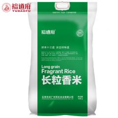 裕道府 长粒香米10kg 东北大米核心产区新米福利 一级