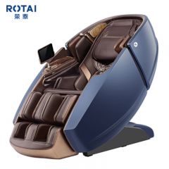 荣泰（ROTAI） 按摩椅家用全身太空舱全自动豪华老人智能按摩沙发零重力RT8900蓝色