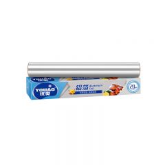 优奥（YOUAO） 盒装铝箔纸30cm*20m*10mic可接触食品适用多种炉具加厚防水防油