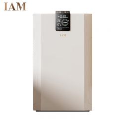 IAM 空气净化器 家用卧室内负离子净化器机除二手烟KJ850F-T1白色