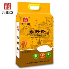 万年贡 有机寒野香5kg 东北大米 有机长粒香米
