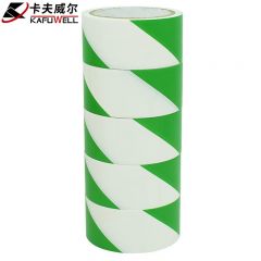 卡夫威尔 安全警示胶带（绿白款）48mm*16m（5卷装 ）  TE3443