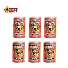 林家铺子 糖水椰果罐头 饭后甜点 儿童零食 彩标椰果425g*6罐