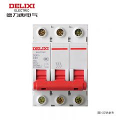 德力西电气（DELIXI ELECTRIC） 空气开关 小型断路器 DZ47s C型 3P 20A ；DZ47SN3C20