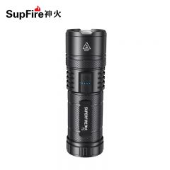 神火（SupFire）强光手电筒 超亮户外长续航便携灯充电式远射可调焦双灯多功能 Y5