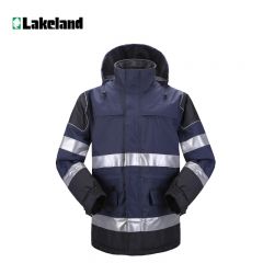 雷克兰（Lakeland）阻燃抗静电防寒服 长款牛津面料AF103蓝色（AF102）L码