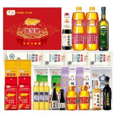 金龙鱼 福遇锦鲤大礼包 898型8018ml+8500g