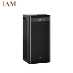 IAM 空气净化器除甲醛细菌家用办公商用负离子甲醛数显旗舰尊享款KJ1500F-X8黑色