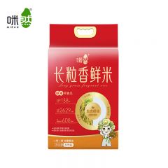 咪然 东北直供 长粒香鲜米5kg 黑龙江大米 寒地东北大米 10斤大米