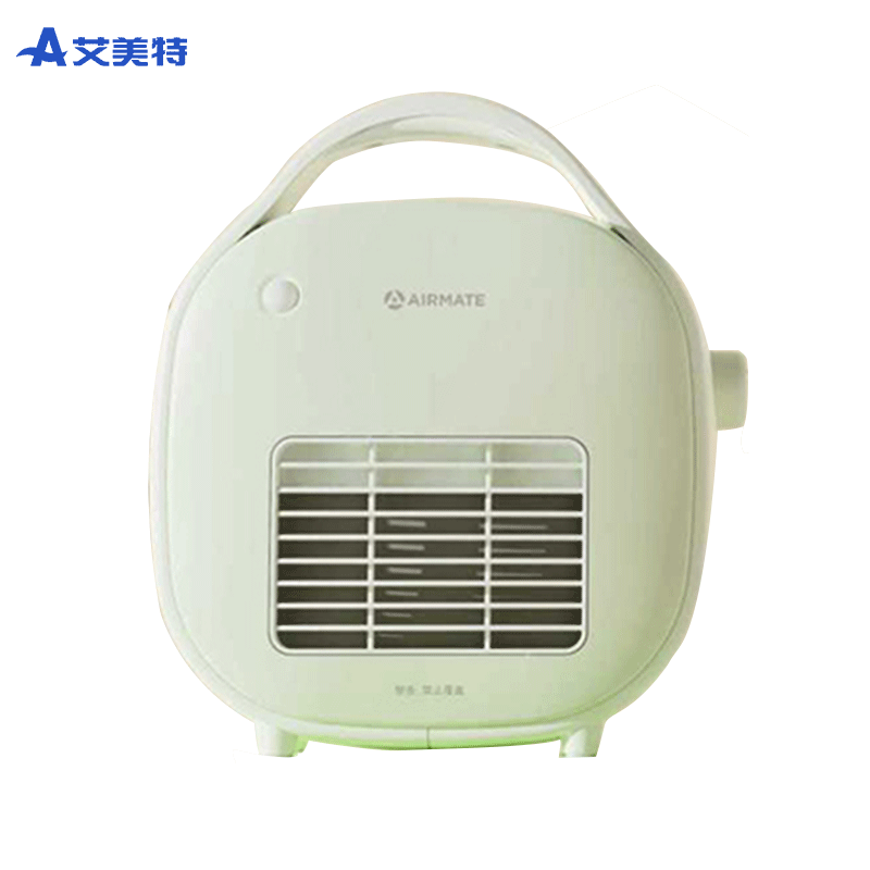 艾美特（AIRMATE） HP6-K3小型暖风机取暖器便携办公室家用桌面节能宿舍速热迷你热风机 嫩芽绿