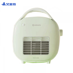 艾美特（AIRMATE） HP6-K3小型暖风机取暖器便携办公室家用桌面节能宿舍速热迷你热风机 嫩芽绿