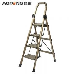 奥鹏   伸缩梯 加厚折叠铝合金人字梯 装修工程梯 AP-92285W