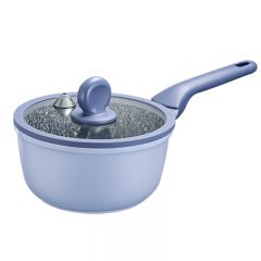 炊大皇（COOKER KING） 锁鲜微压奶锅易清洗麦饭石无油烟电磁炉燃气灶通用KA71552 18cm