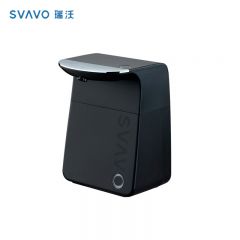 瑞沃 OS-0480黑色 喷雾款 感应皂液器免打孔商用自动洗手机台置洗手液器 900ml 个