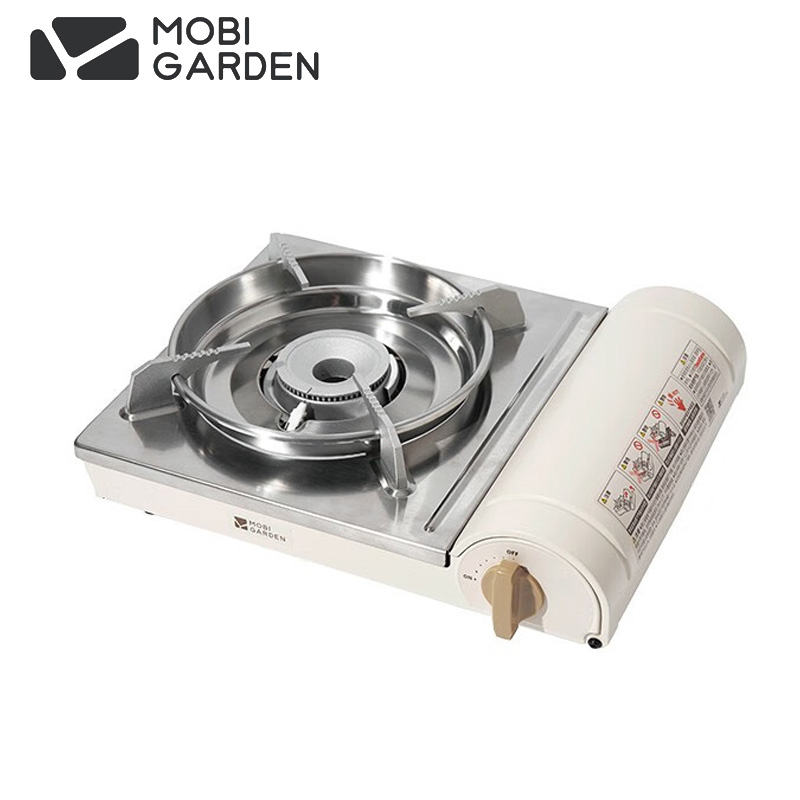 牧高笛（MOBIGARDEN） 2.8KW卡式炉户外露营便携炉具野营防风燃气灶家用气炉月影白