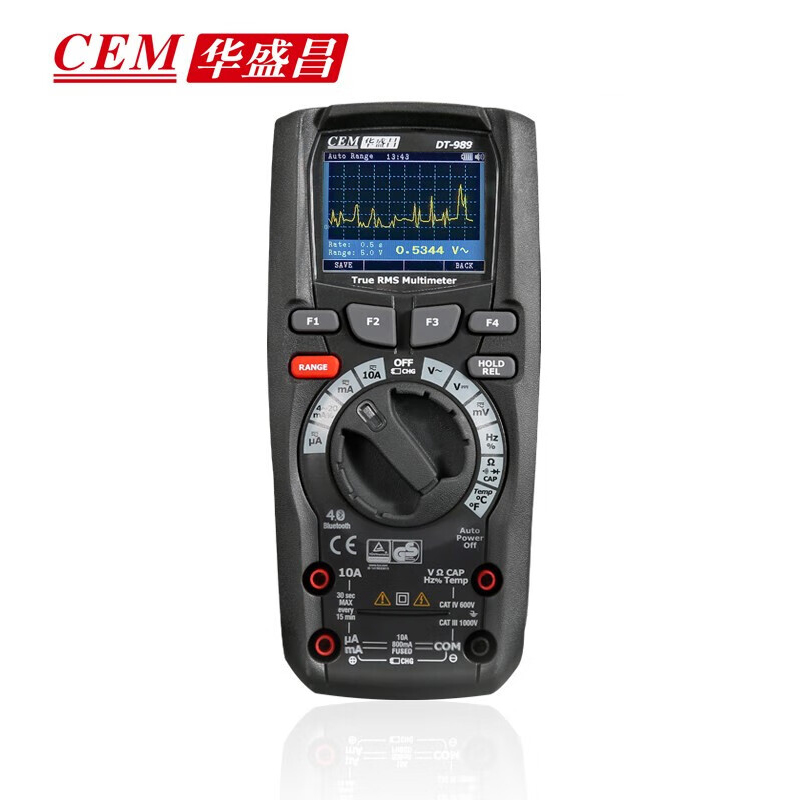 华盛昌（CEM） DT-989高端数字万用表 高精度电流表