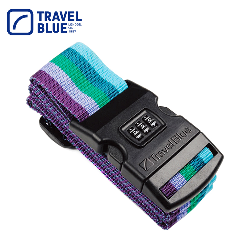 蓝旅（TRAVEL BLUE） 047旅行箱打包带商务出行旅游行李托运加固捆绑带密码锁安全打包带（颜色可选）