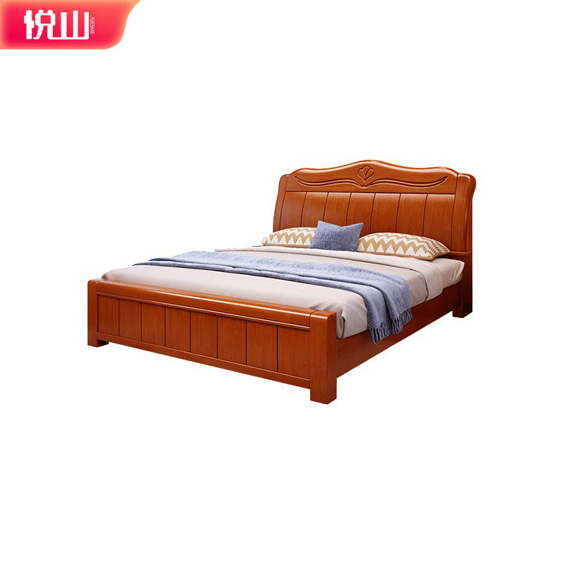 悦山 6683#床板款 海棠色 1.8米