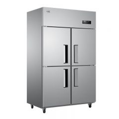 海尔（Haier） 商用厨房冰柜890升 全冷冻风循环冰箱 店饭店餐厅食堂保鲜不锈钢橱柜冷柜SLB-1020D4