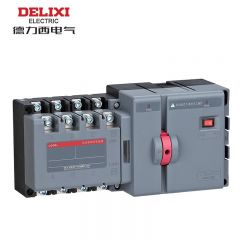 德力西电气 CDQ0s-80/4-32 32A 手动 CDQ0S0800324 双电源自动转换开关