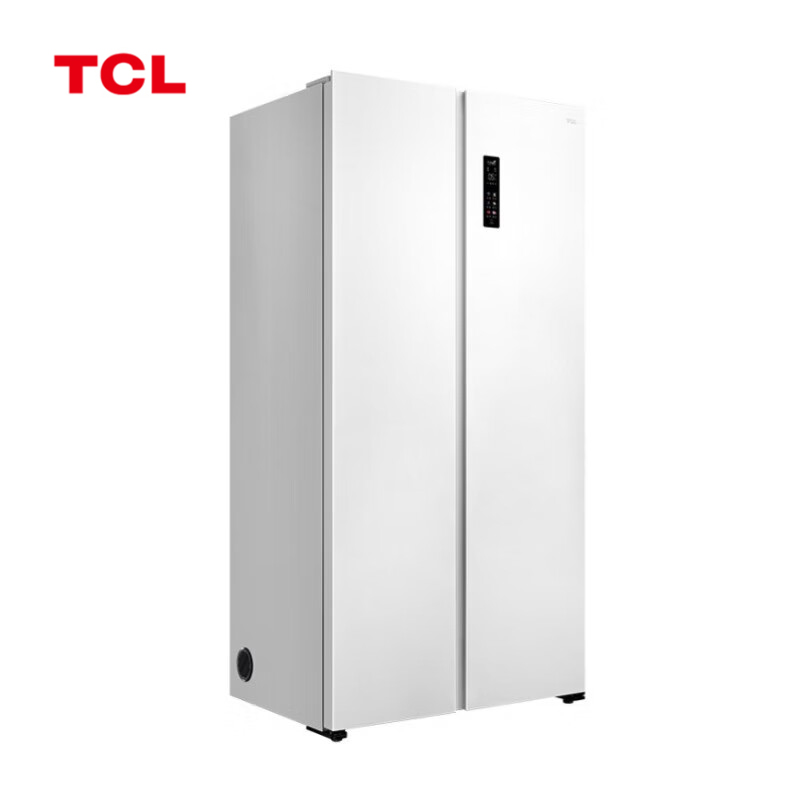TCL 557升冰箱家用零嵌入式风冷无霜对开门 R557P12-SQ 白色