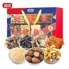 富昌 福满四季礼盒340g 山珍菌菇干货年货礼盒 企业团购送礼佳品
