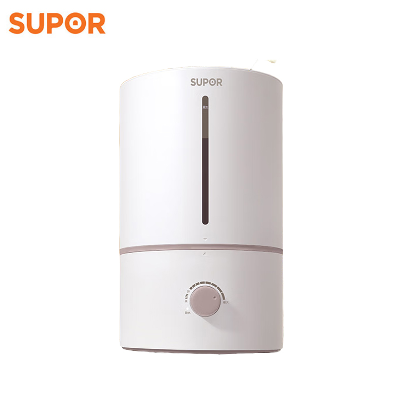 苏泊尔（SUPOR） HTW-81A-300低音低噪婴儿办公室4.5L大容量保湿大雾量加湿器