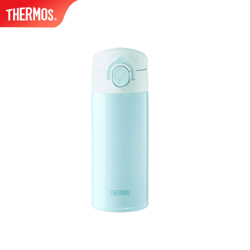 膳魔师（THERMOS） TCOI-350S BL光波系列不锈钢保温杯水杯冰河蓝 350ml